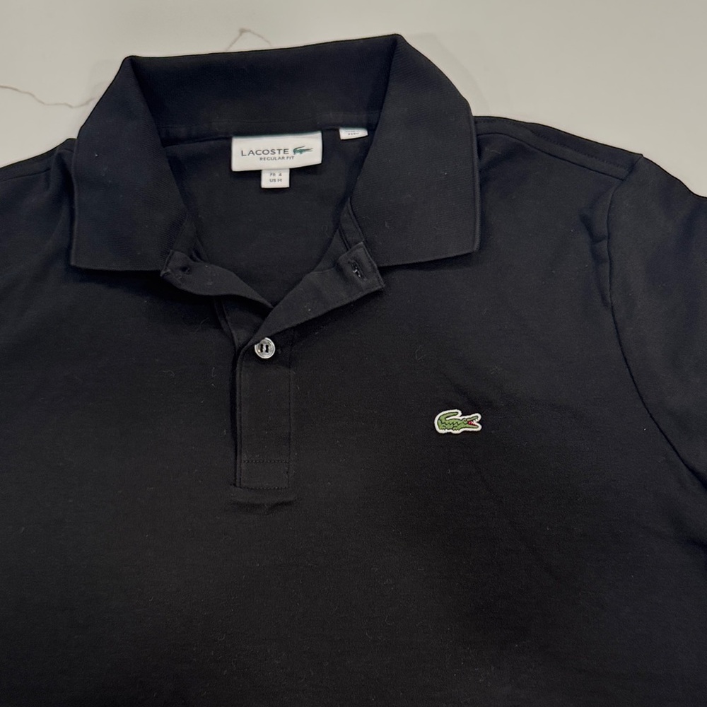 Lacoste Men's Polo Shirt in Black